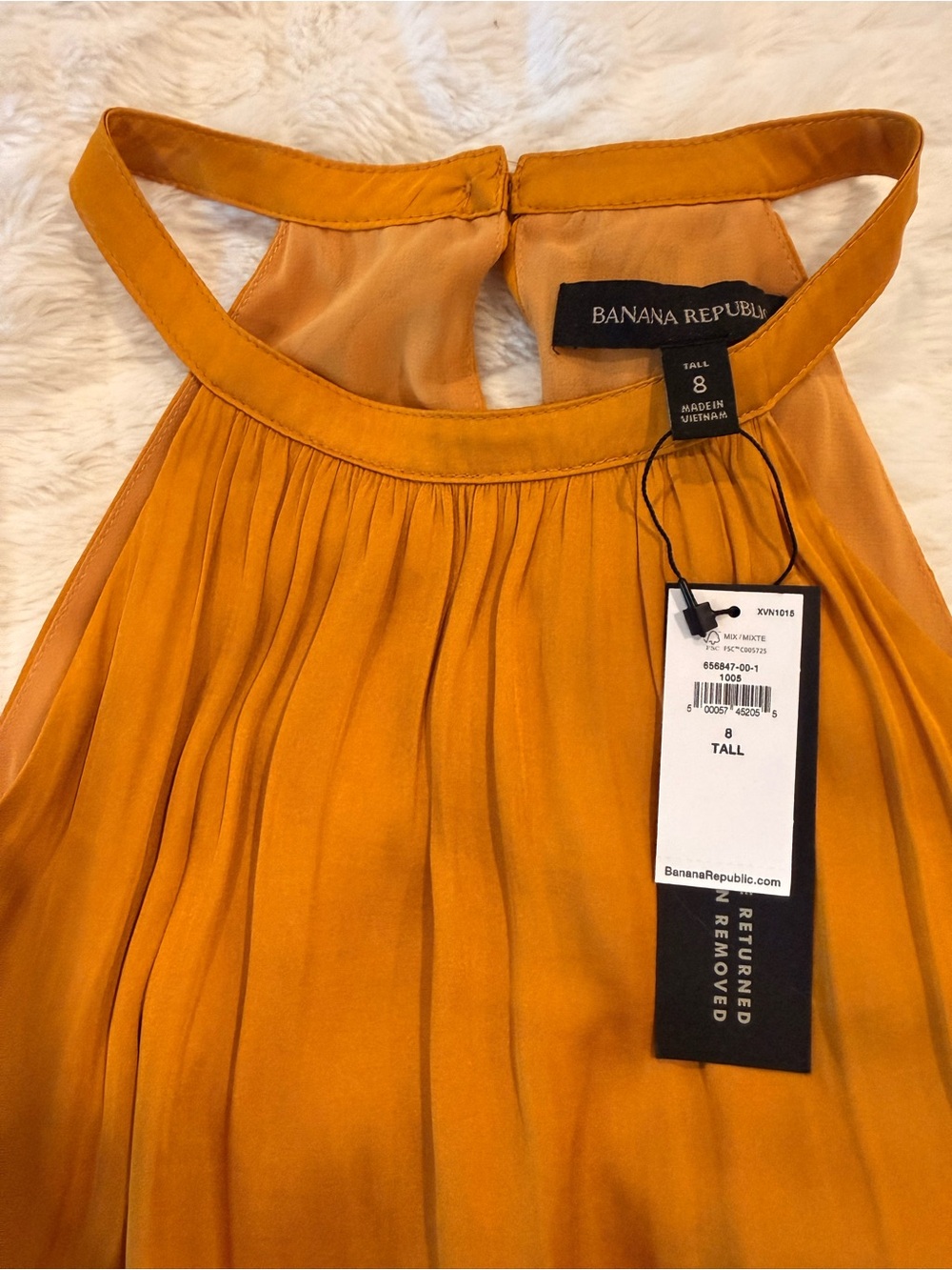 Banana Republic GoldenYellow Maxi Dress - Picture 3 of 4